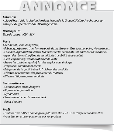 ... Exemple de lettre de motivation pour un emploi en grande distribution ... Exemple de lettre de motivation pour un emploi en grande distribution